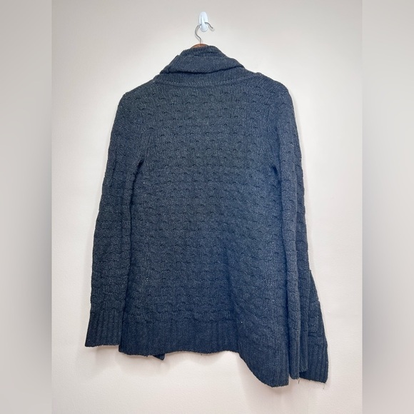 Aritzia Angora Wool Cashmere Greenpoint Knit Cardigan Dark Grey XS - Picture 8 of 9